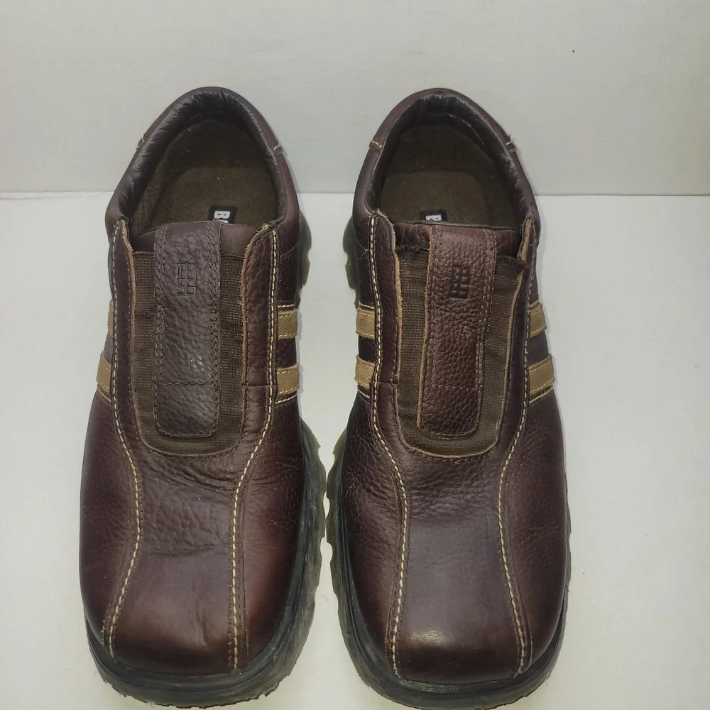 Bed Stu The Next Step Loafers Shoes Mens 13 Brown Leather Slip On Casual - Picture 7 of 9